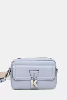 Кожаная сумочка Karl Lagerfeld, синий