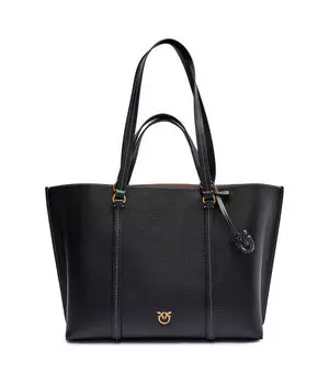Кожаная сумочка Кэрри Pinko, черный