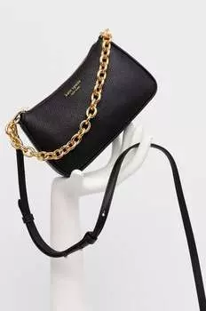 Кожаная сумочка Kate Spade, черный