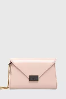 Кожаная сумочка Kate Spade, розовый