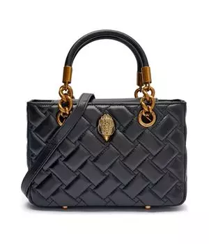 Кожаная сумочка Kensington Kurt Geiger, черный