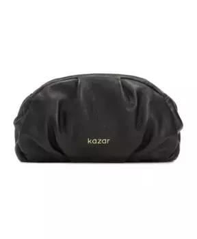 Кожаная сумочка клатч Kazar, черный