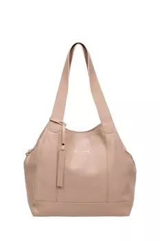 Кожаная сумочка-колетта Pure Luxuries London, розовый