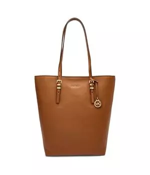 Кожаная сумочка Куинн Michael Kors, коричневый