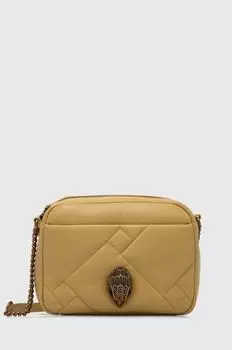 Кожаная сумочка Kurt Geiger London, бежевый