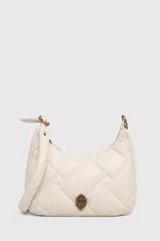 Кожаная сумочка Kurt Geiger London, бежевый
