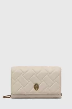 Кожаная сумочка Kurt Geiger London, бежевый