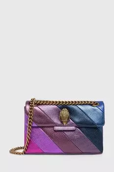 Кожаная сумочка Kurt Geiger London, синий