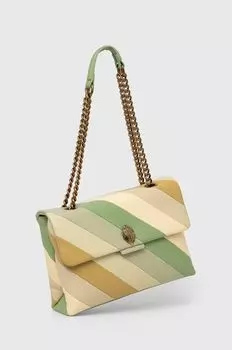 Кожаная сумочка Kurt Geiger London, зеленый