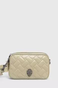 Кожаная сумочка Kurt Geiger London, зеленый