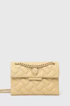 Кожаная сумочка Kurt Geiger London, желтый