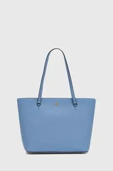 Кожаная сумочка Lauren Ralph Lauren, синий