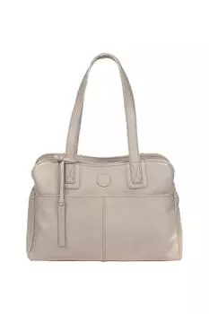 Кожаная сумочка 'Маяк' Pure Luxuries London, серый