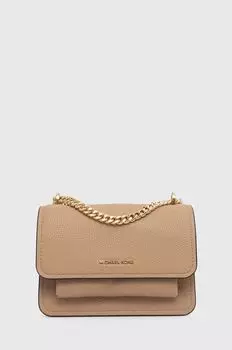 Кожаная сумочка Michael Michael Kors, бежевый