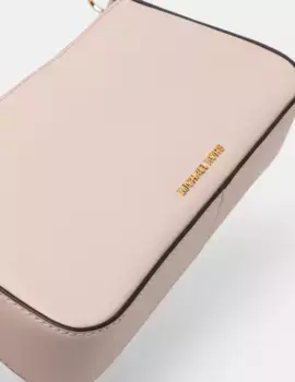 Кожаная сумочка MICHAEL Michael Kors, бежевый