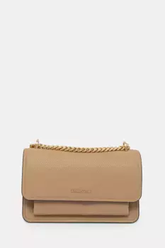 Кожаная сумочка MICHAEL Michael Kors, бежевый
