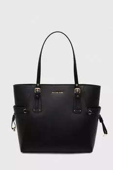 Кожаная сумочка MICHAEL Michael Kors, черный