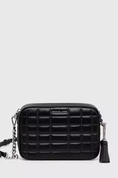 Кожаная сумочка MICHAEL Michael Kors, черный