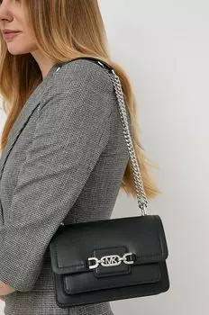 Кожаная сумочка MICHAEL Michael Kors, черный