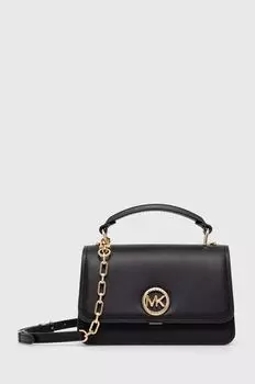 Кожаная сумочка Michael Michael Kors, черный