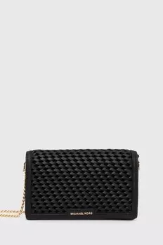 Кожаная сумочка Michael Michael Kors, черный
