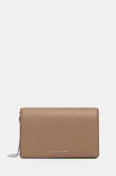 Кожаная сумочка MICHAEL Michael Kors, коричневый