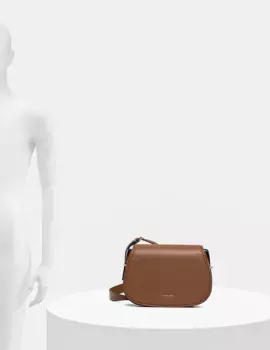 Кожаная сумочка MICHAEL Michael Kors, коричневый