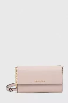 Кожаная сумочка MICHAEL Michael Kors, розовый