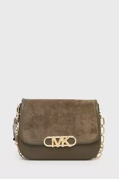 Кожаная сумочка MICHAEL Michael Kors, зеленый