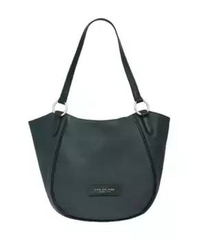 Кожаная сумочка на молнии The Bridge, зеленый