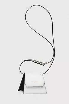 Кожаная сумочка Patrizia Pepe, белый