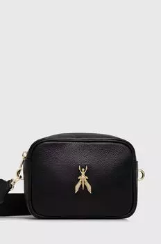 Кожаная сумочка Patrizia Pepe, черный