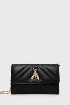 Кожаная сумочка Patrizia Pepe, черный