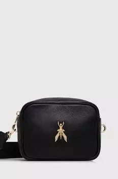 Кожаная сумочка Patrizia Pepe, черный