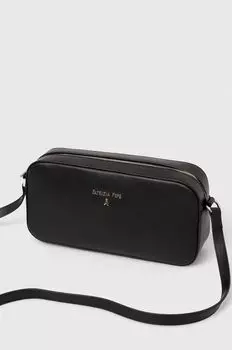 Кожаная сумочка Patrizia Pepe, черный