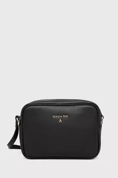 Кожаная сумочка Patrizia Pepe, черный