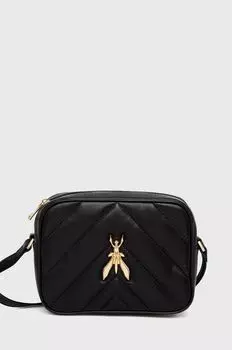 Кожаная сумочка Patrizia Pepe, черный