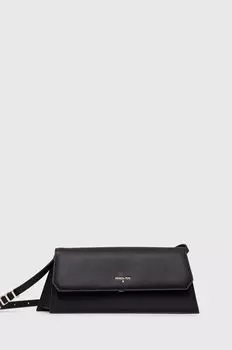 Кожаная сумочка Patrizia Pepe, черный