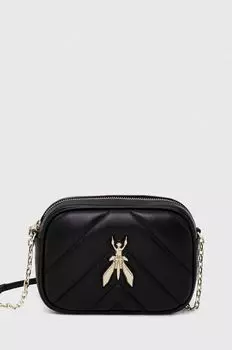 Кожаная сумочка Patrizia Pepe, черный