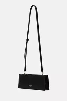 Кожаная сумочка Patrizia Pepe, черный