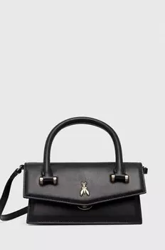 Кожаная сумочка Patrizia Pepe, черный