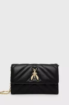 Кожаная сумочка Patrizia Pepe, черный