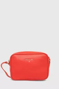 Кожаная сумочка Patrizia Pepe, красный