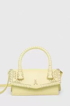 Кожаная сумочка Patrizia Pepe, желтый