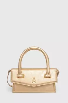Кожаная сумочка Patrizia Pepe, золотой