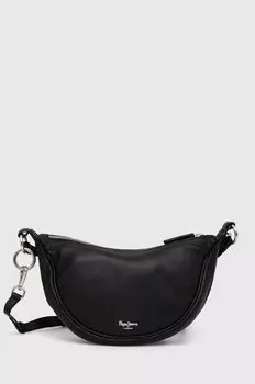 Кожаная сумочка Pepe Jeans, черный