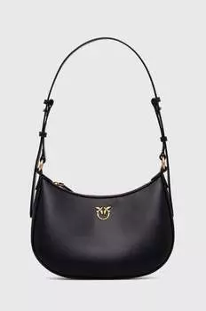 Кожаная сумочка Pinko, черный