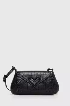 Кожаная сумочка Pinko, черный