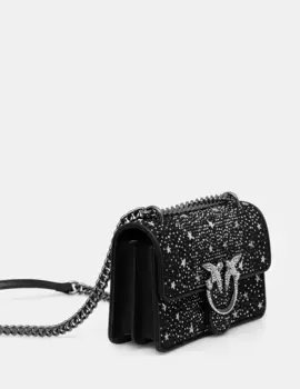 Кожаная сумочка Pinko, черный