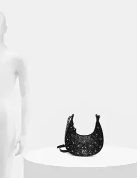 Кожаная сумочка Pinko, черный